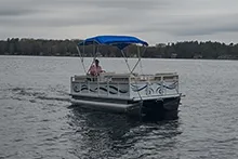 EP-14 Electric Pontoon Boat