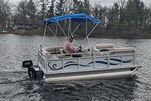 EP-14 Electric Pontoon Boat