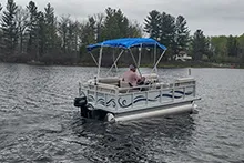 EP-14 Electric Pontoon Boat