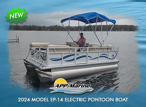 EP-14 Electric Pontoon Boat