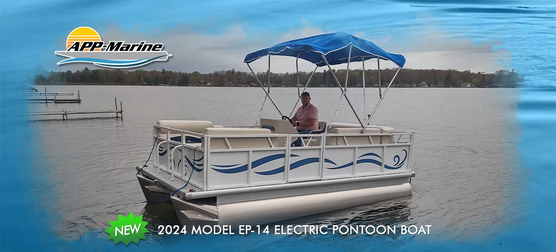 EP-14 Electric Pontoon Boat